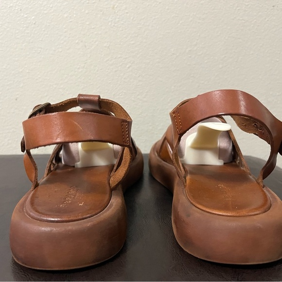 Brador MALAWI CIGAR PLATFORM Leather sandals Size 39 Made in Italy - Picture 12 of 15